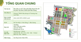 Mặt bằng dự án Lam Sơn Nexus City Bắc Giang